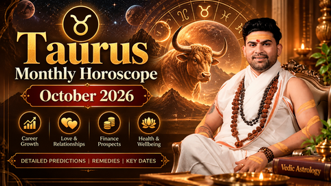 Taurus Monthly Horoscope – October 2026