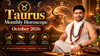Taurus Monthly Horoscope – October 2026
