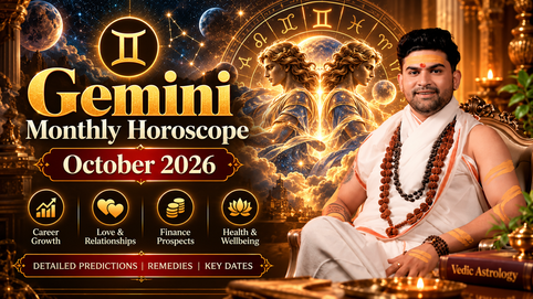 Gemini Monthly Horoscope – October 2026