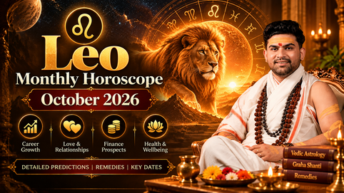 Leo Monthly Horoscope – October 2026