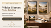 12 White Horses Vastu Painting: Meaning, North-West Direction and Placement Guide