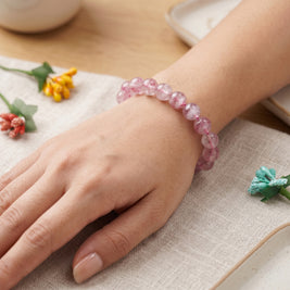 Cherry Rhodonite Bracelet