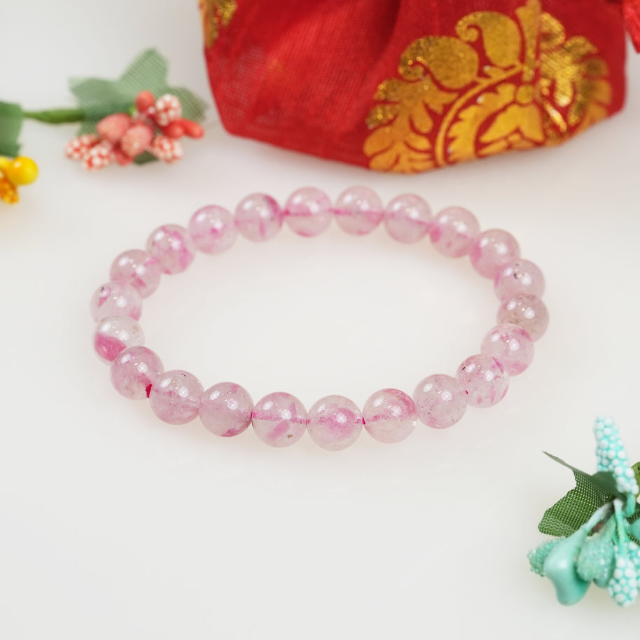Cherry Rhodonite Bracelet