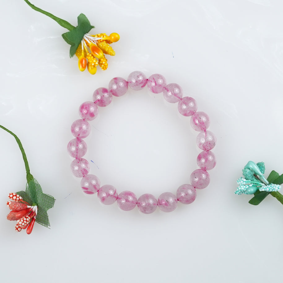 Cherry Rhodonite Bracelet