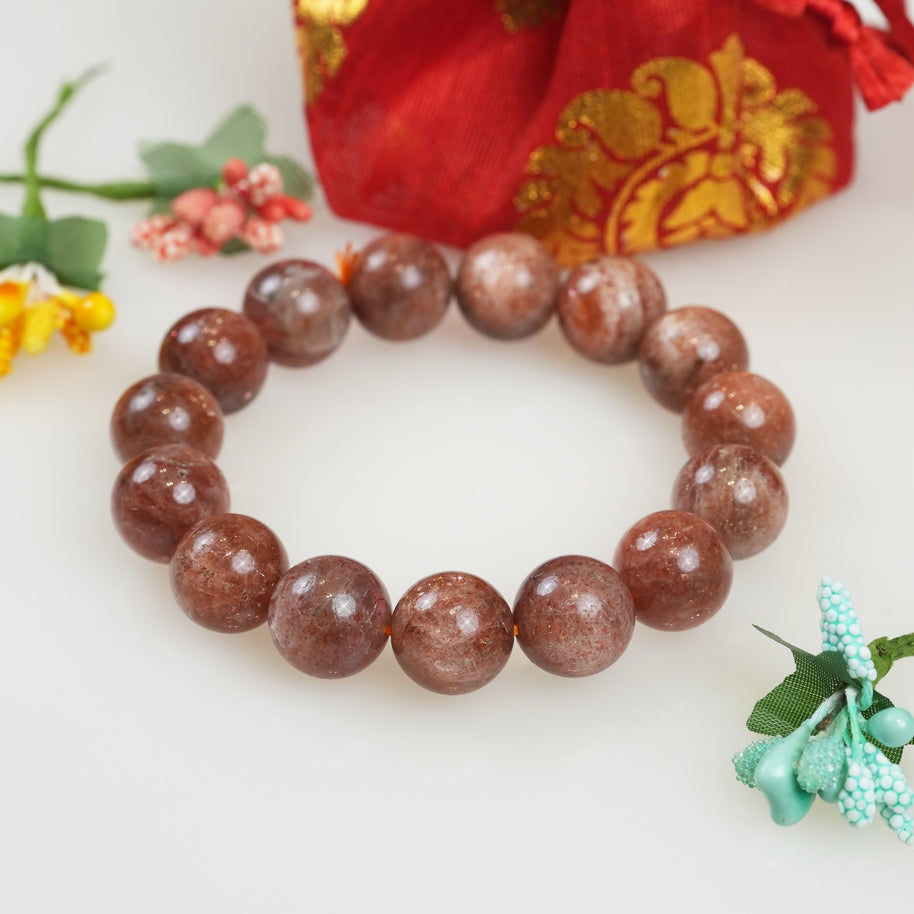 Sunstone Crystal Bracelet