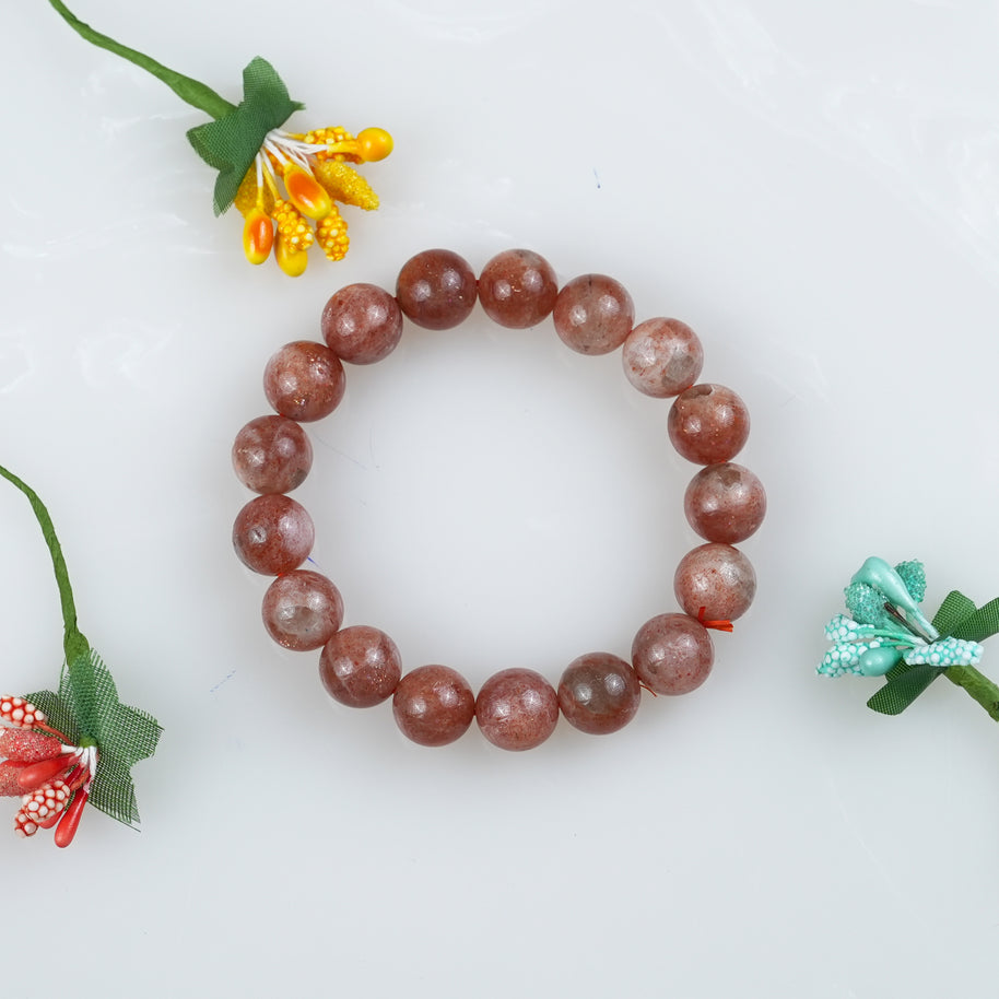 Sunstone Crystal Bracelet
