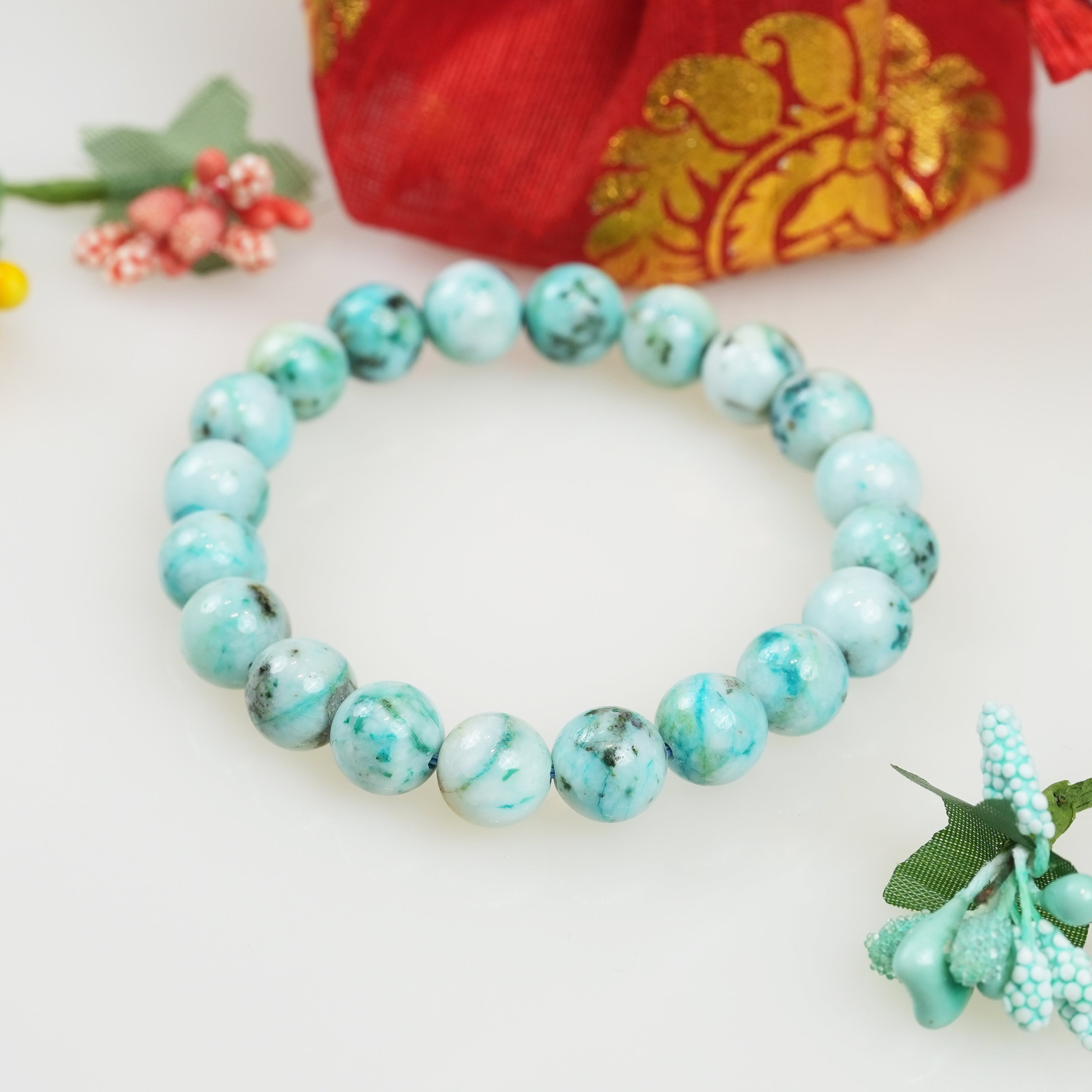 Azurite Crystal Bracelet