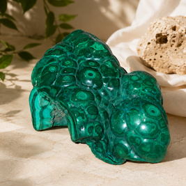 Natural Green Malachite Freeform
