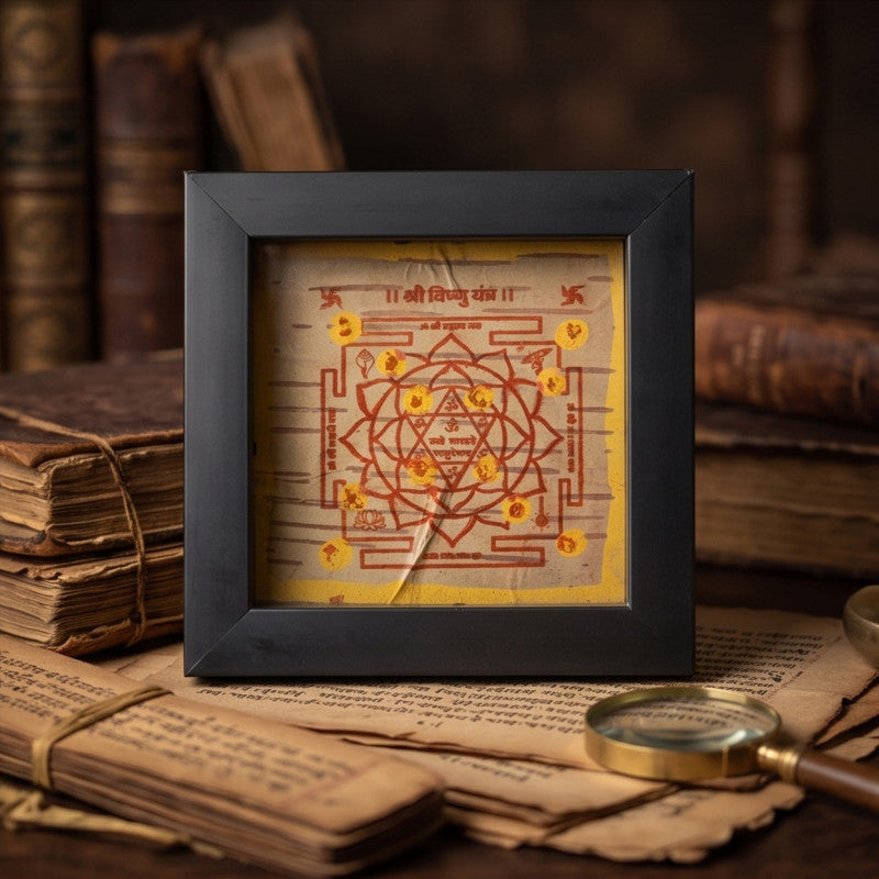 Bhojpatra Lord Vishnu Yantra