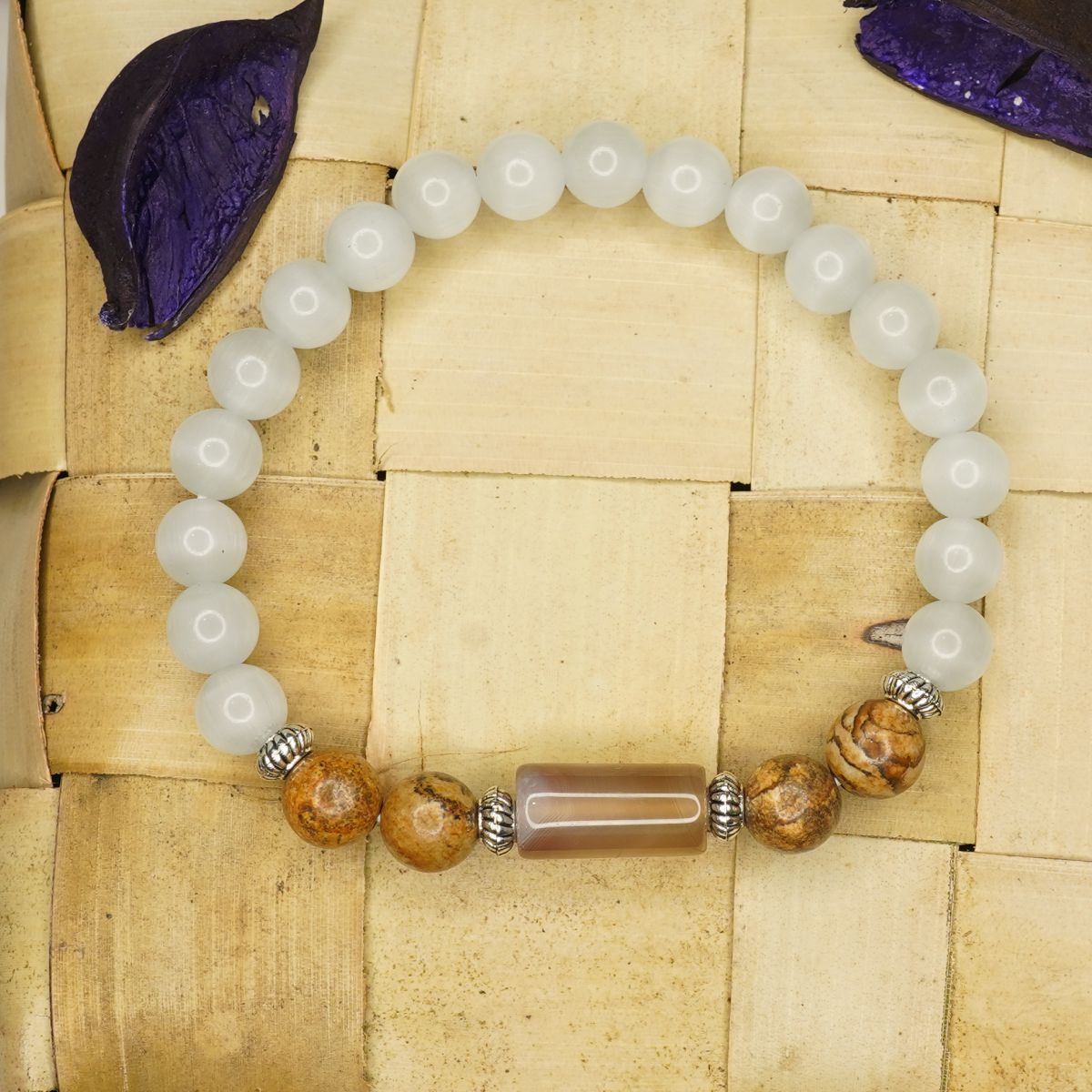 Taurus Zodiac Bracelet (वृषभ राशि)