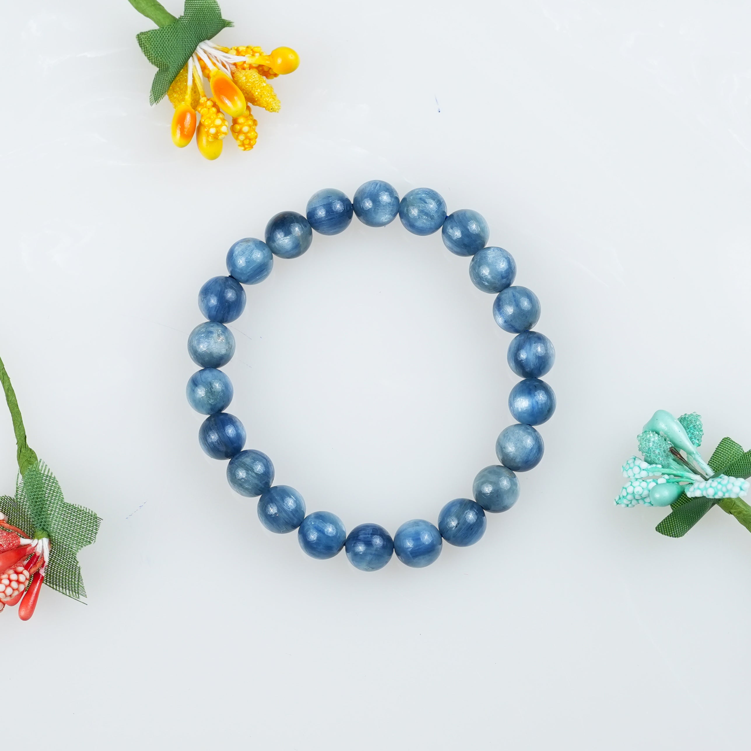 Blue Kyanite Crystal Bracelet