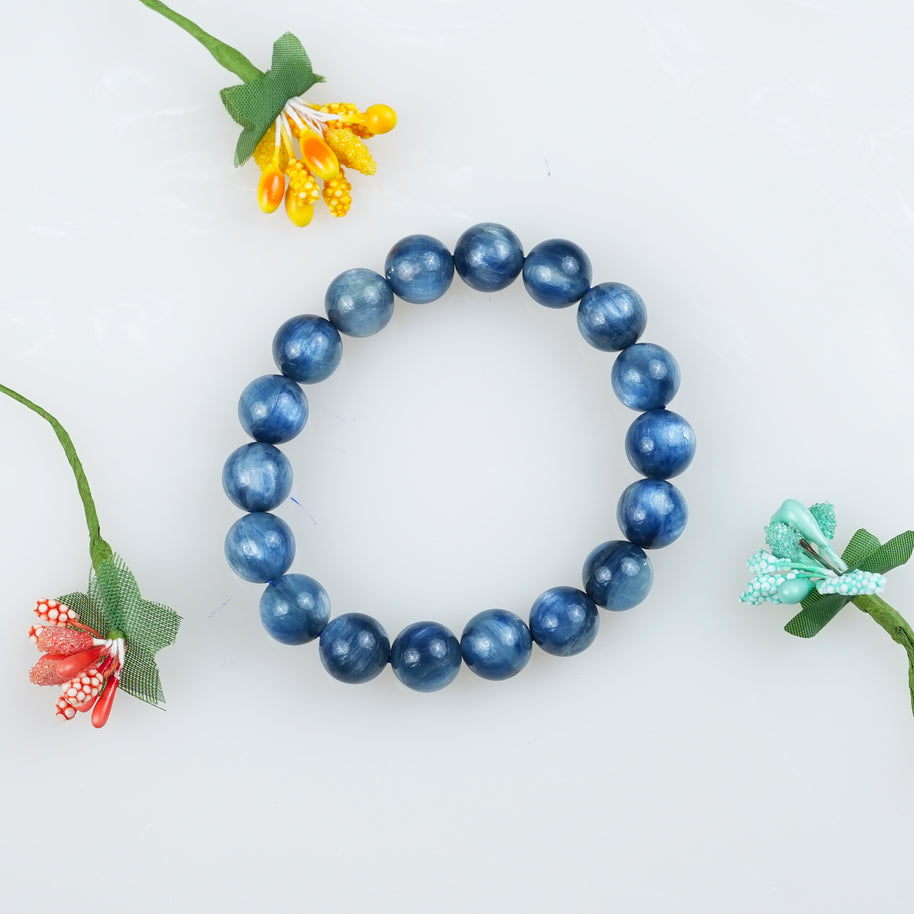 Blue Kyanite Crystal Bracelet