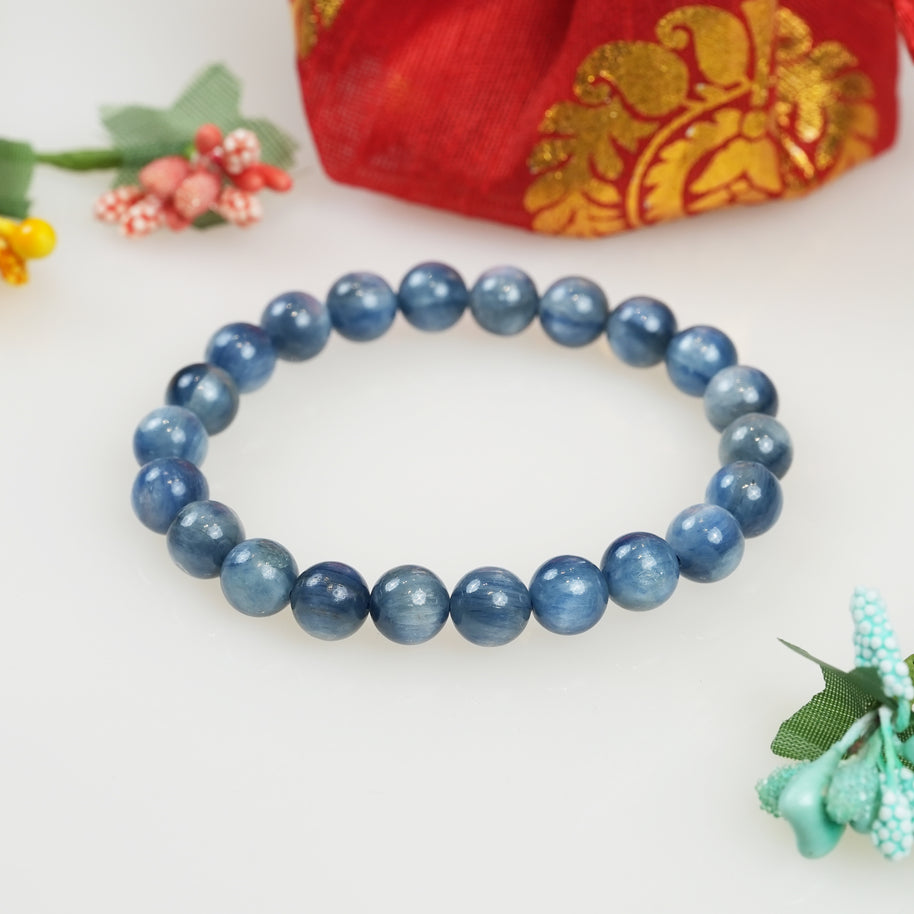 Blue Kyanite Crystal Bracelet