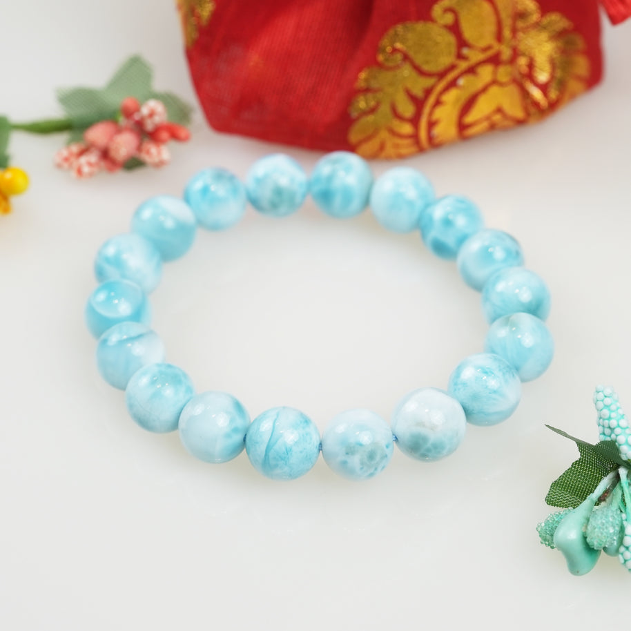 Larimar Crystal Bracelet