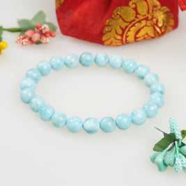 Larimar Crystal Bracelet