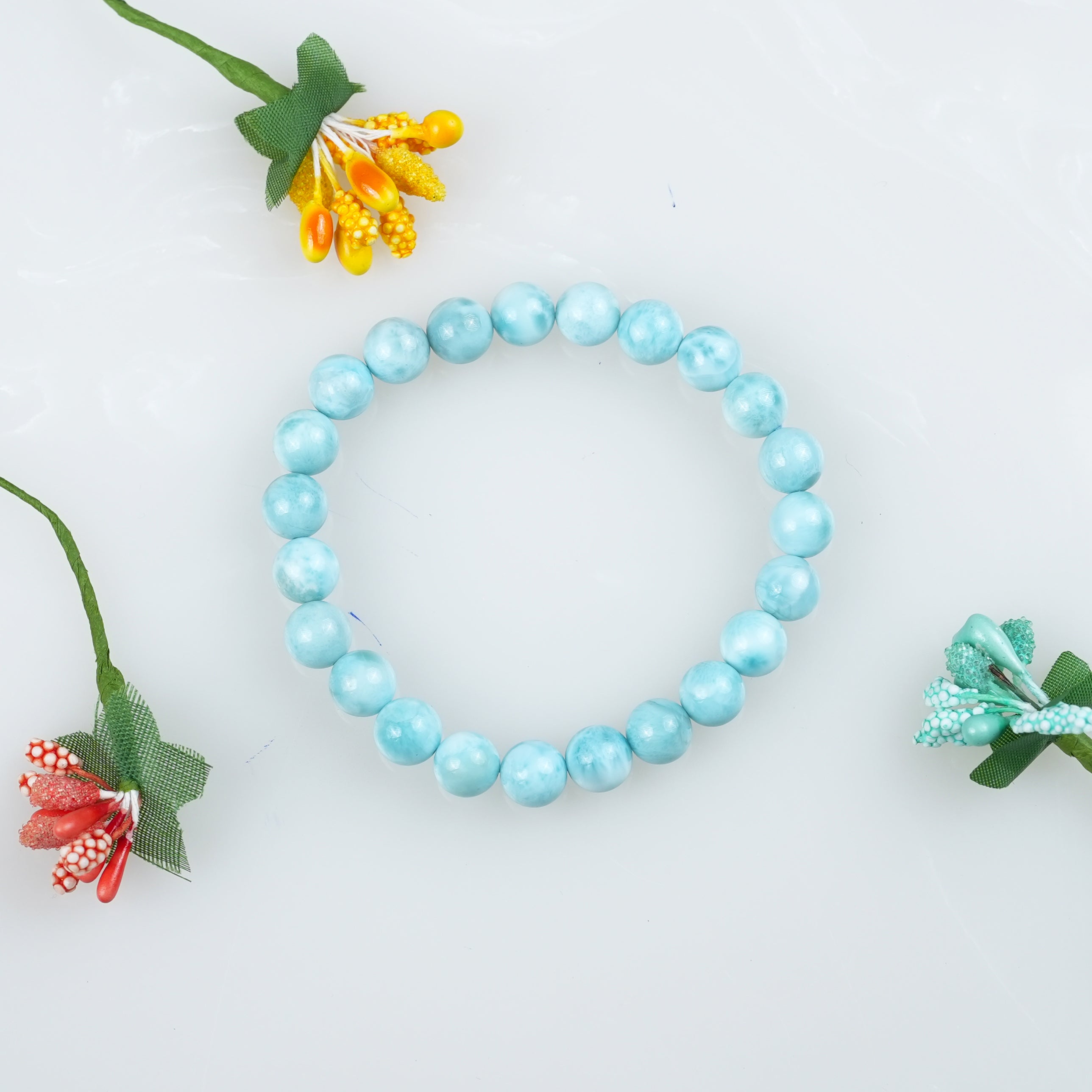 Larimar Crystal Bracelet