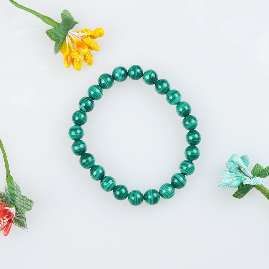 Malachite Natural Crystal Bracelet