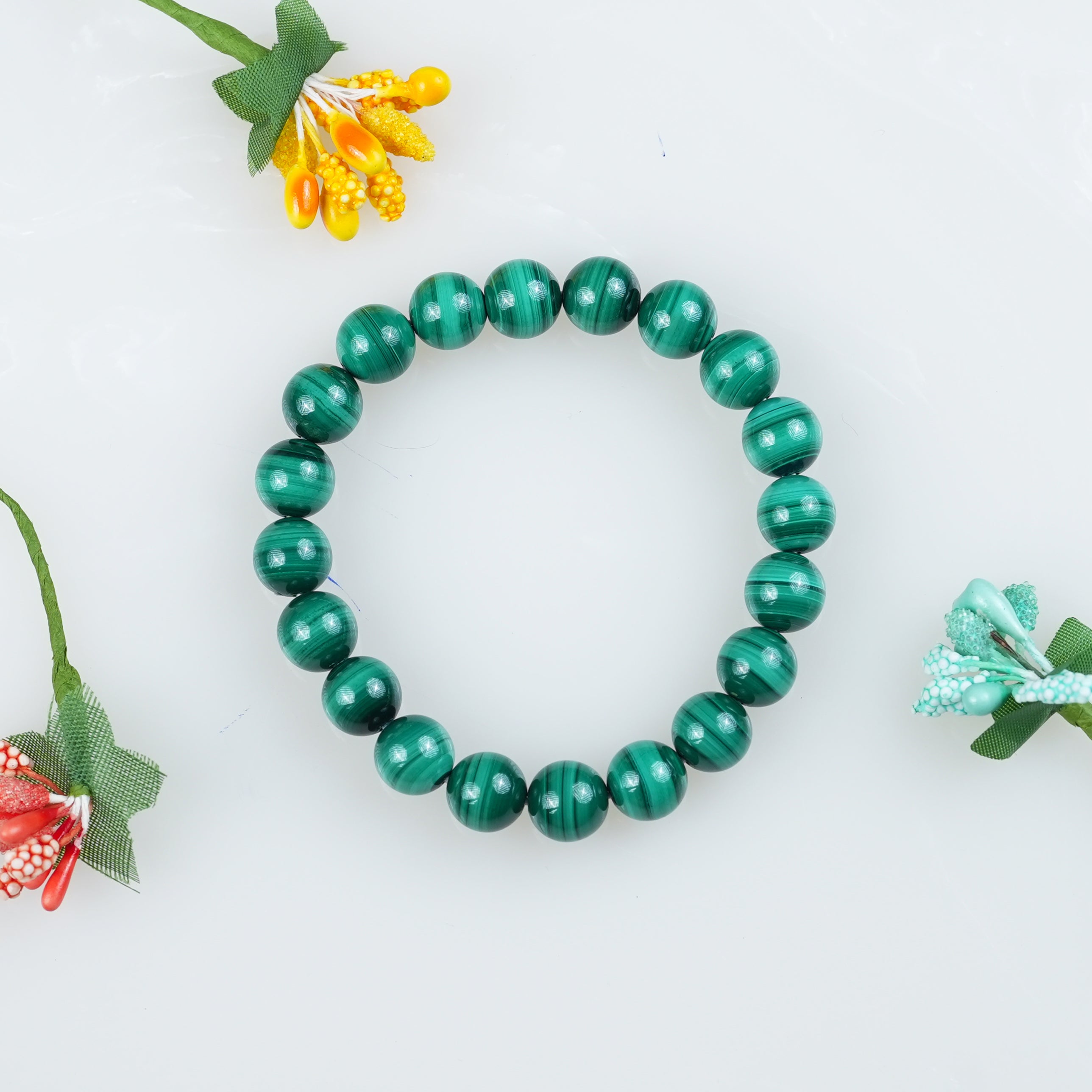 Malachite Natural Crystal Bracelet