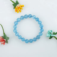Aquamarine Crystal Bracelet