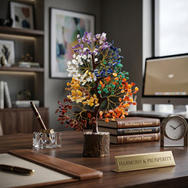 Seven Chakra Crystal Tree