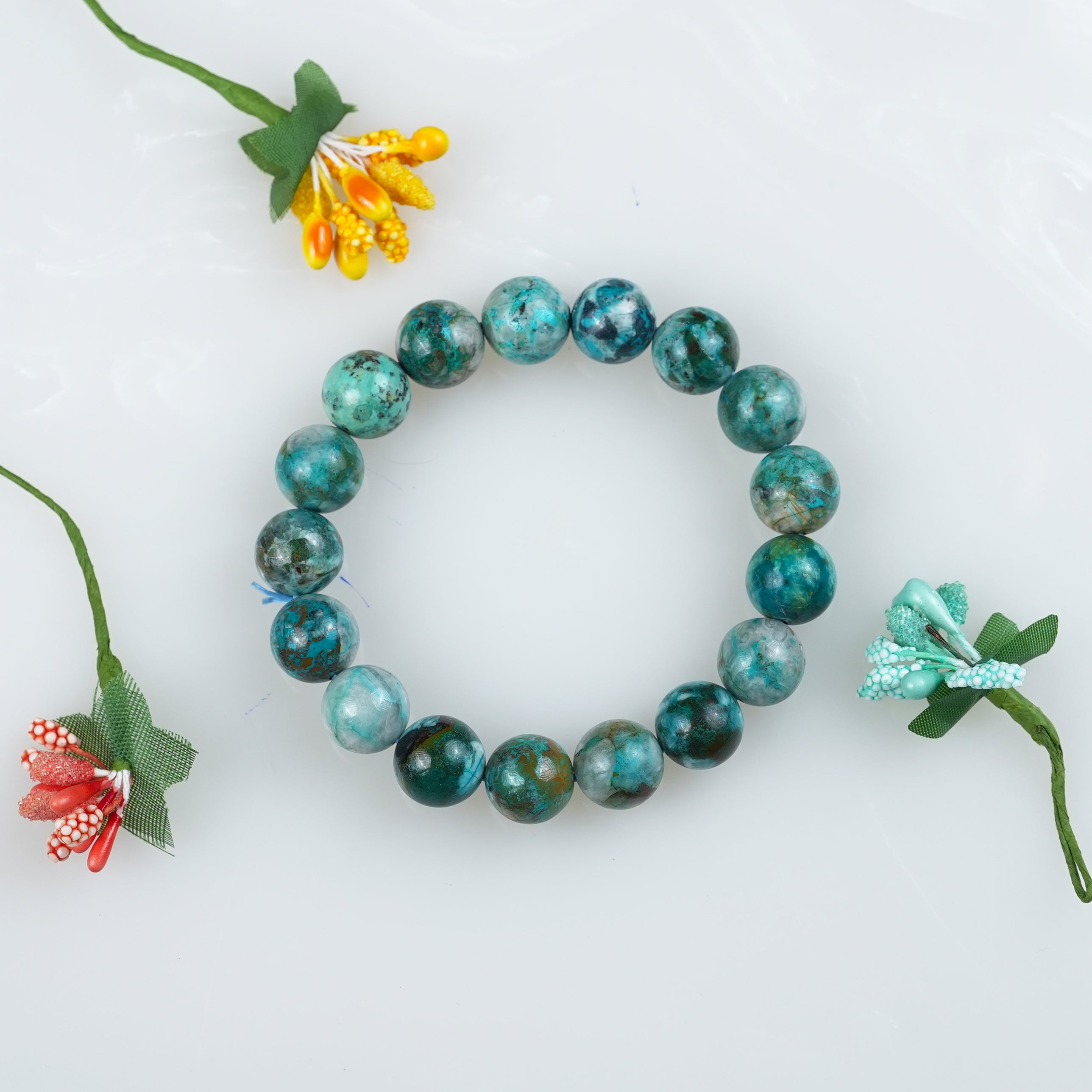 Chrysocolla Gemstone Bracelet