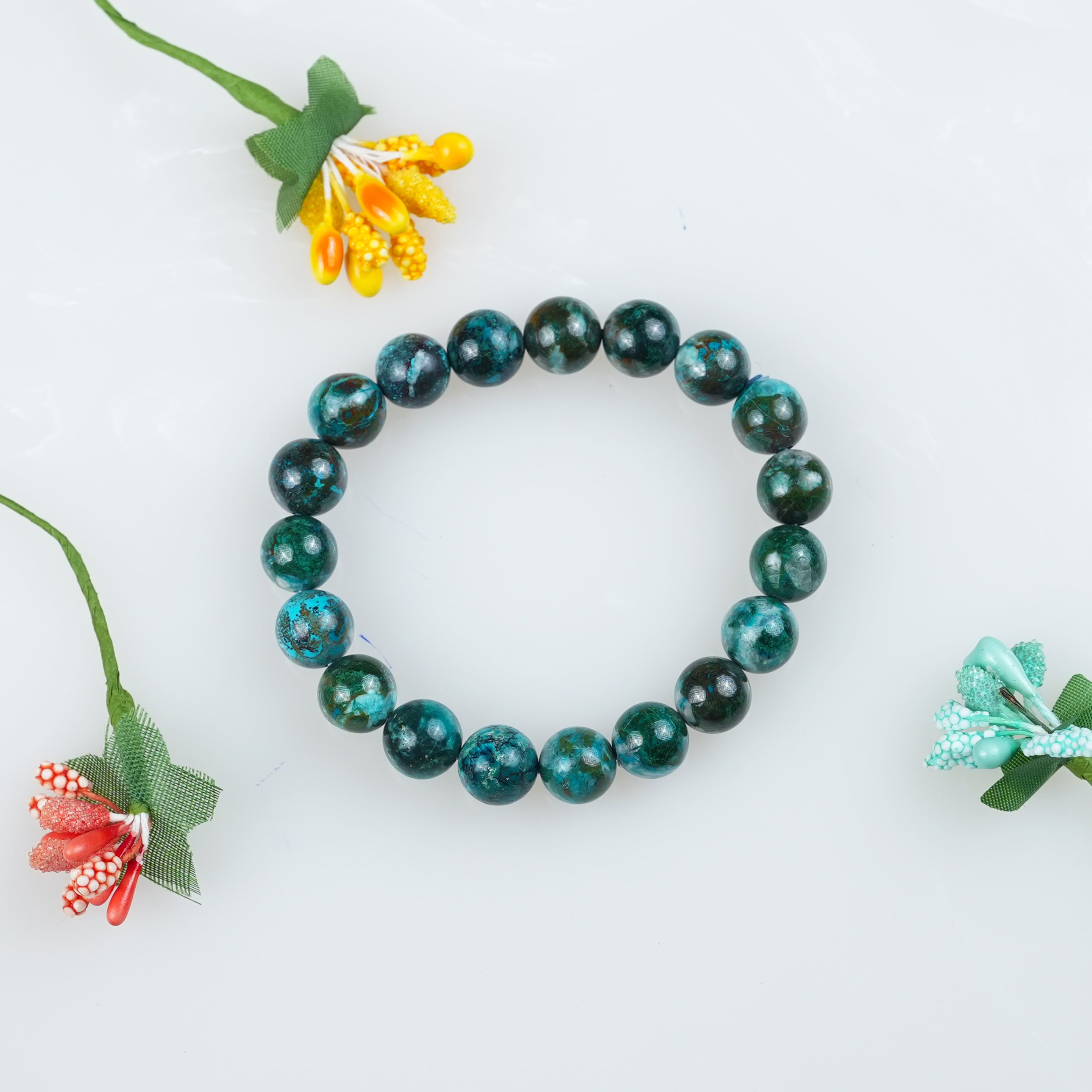 Chrysocolla Gemstone Bracelet