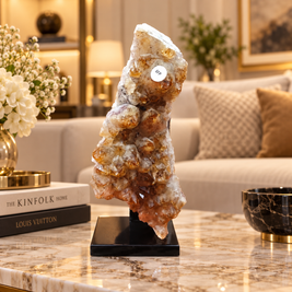 Citrine Crystal Formation Décor – Premium Natural Crystal for Abundance & Prosperity (6×16 cm, 890 gm)