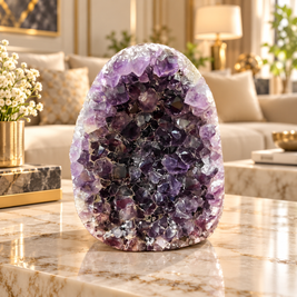 Premium Natural Amethyst Crystal – Purple Crystal Home Décor & Serenity Accent | Size: 9×13 | 1.067 KG