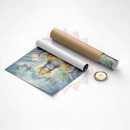Dhanvantari Vastu Painting for Health, Healing & Immunity