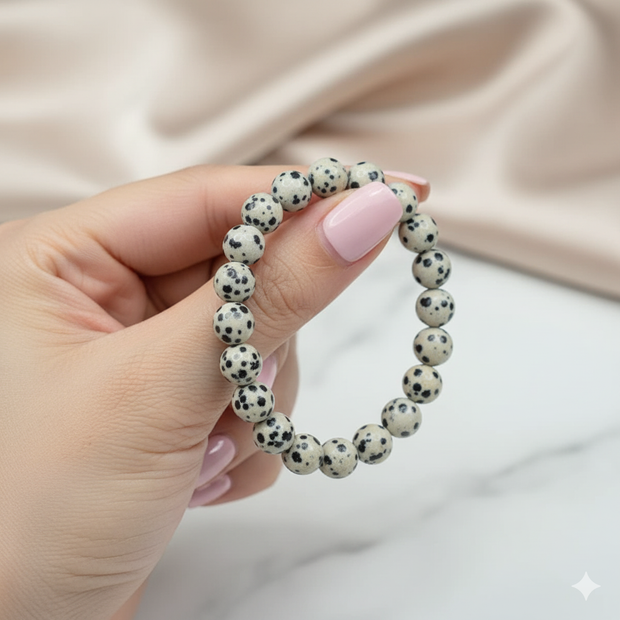 Dalmatian Jasper Bracelet