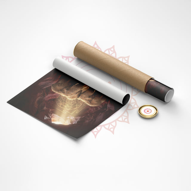 Elephant Family: South Direction Auspicious Vastu Painting