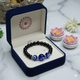 Evil eye black hakik bracelet