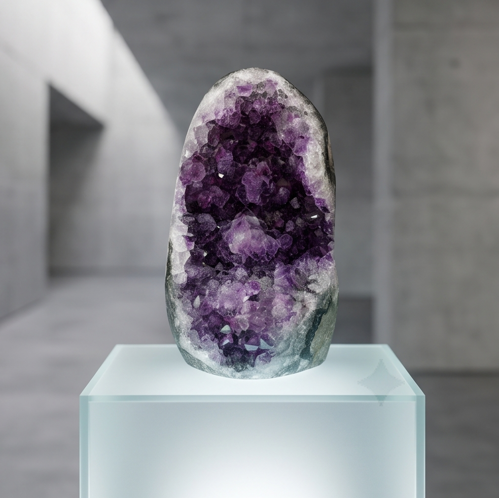 Royal Premium Amethyst Geode Cave