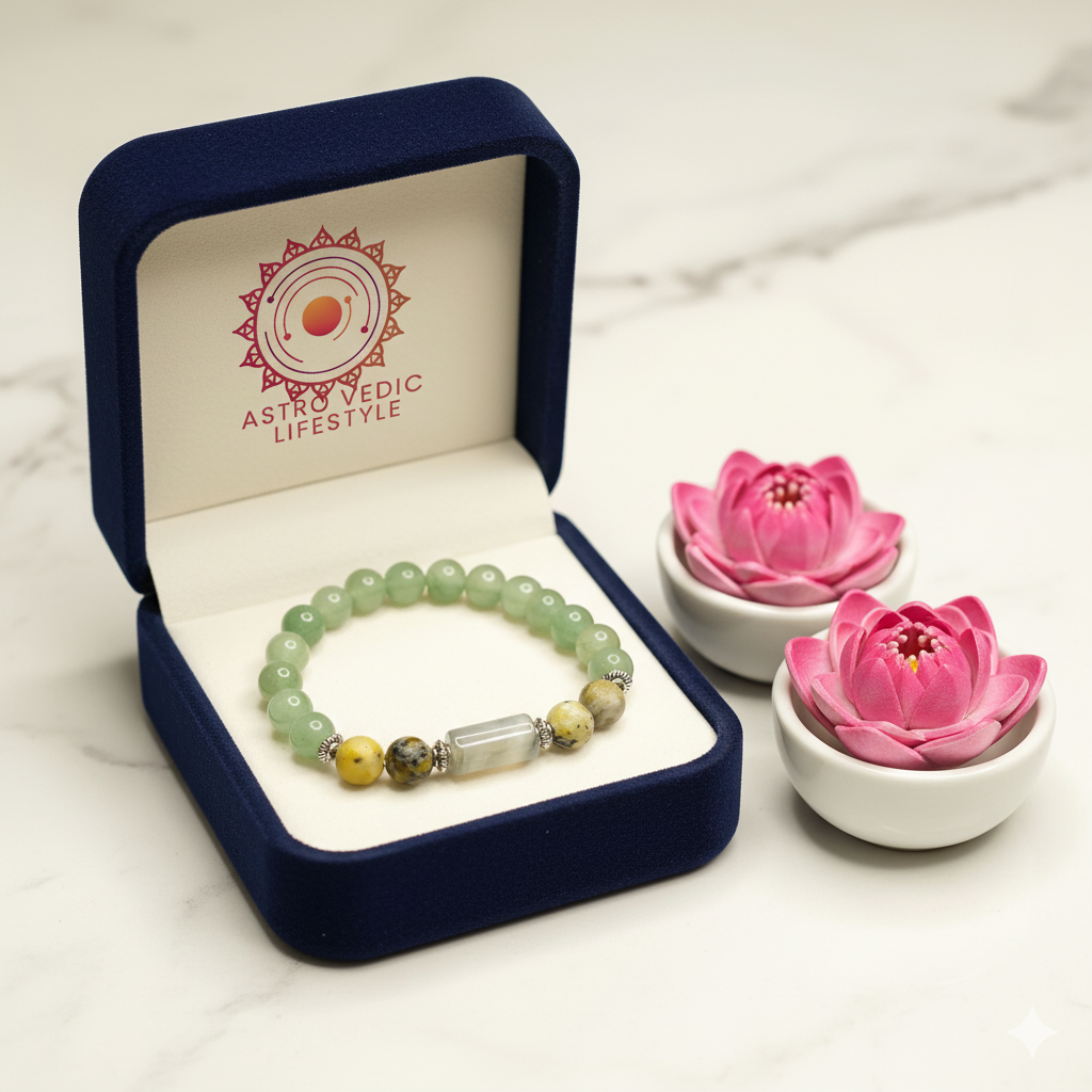 Gemini Zodiac Bracelet (मिथुन राशि)