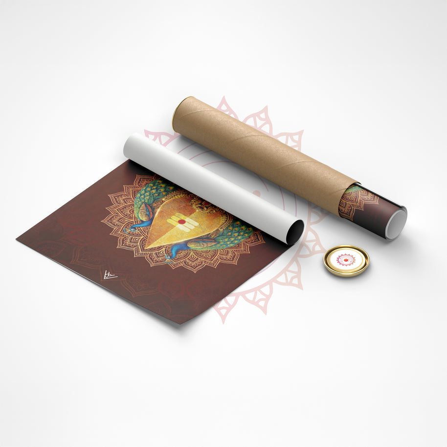 Murugan Kartikeya Vastu Painting for South Direction Power