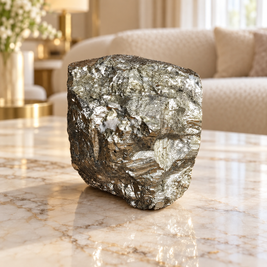 Original Natural Pyrite Stone - Crystal to Attract Wealth & Prosperity | 727 g