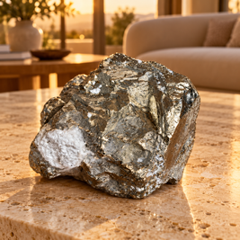 Original Natural Pyrite Rock - Crystal for Wealth Attraction & Willpower | 548 g
