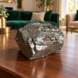 Genuine Natural Pyrite Nugget - Crystal for Wealth, Abundance & Protection | 372 g