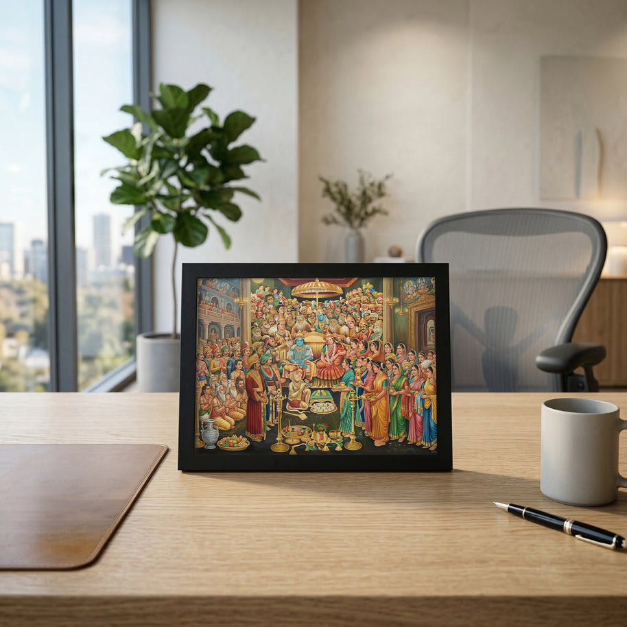 Ram Darbar Vastu Painting for East