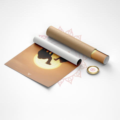 North-West Vastu Camel Pair Painting for Growth, Opportunities & Movement