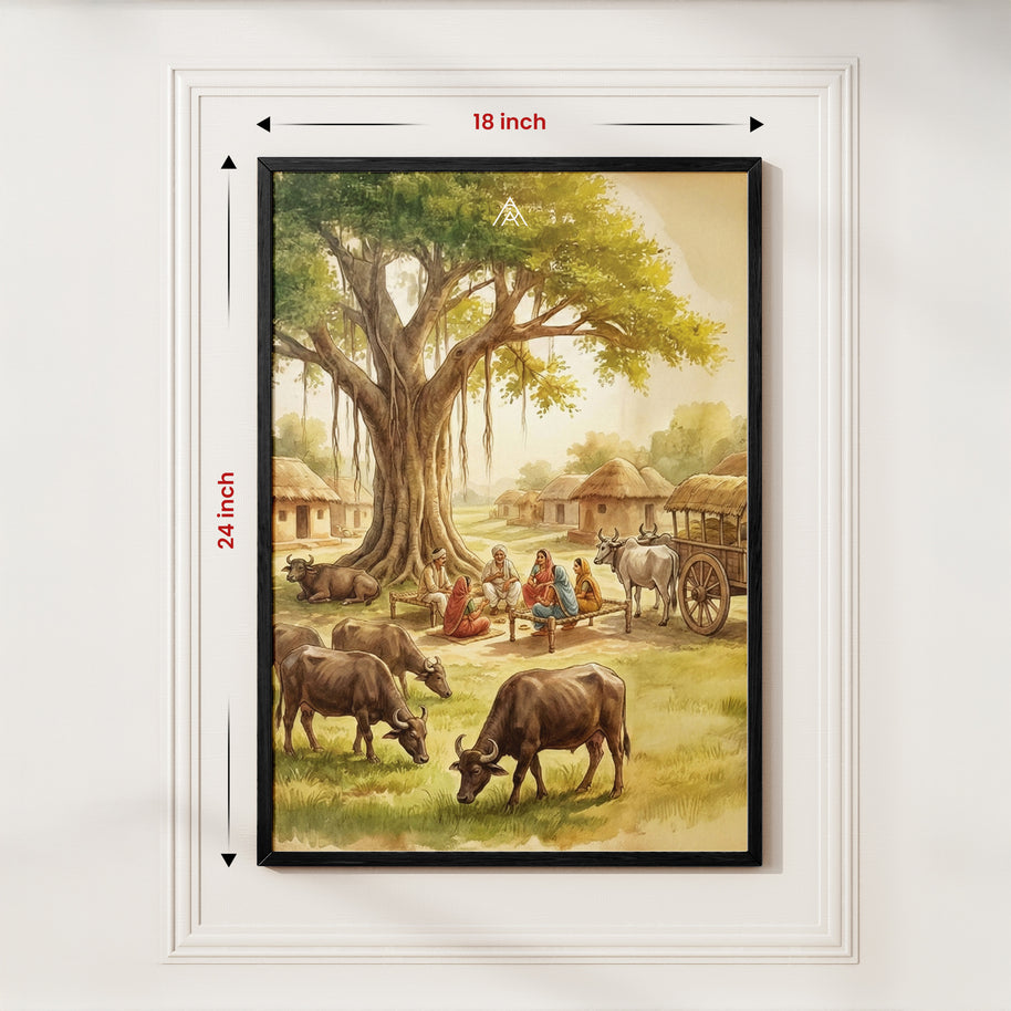 Village Energy Vastu Painting for South-West