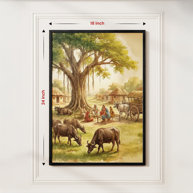 Village Energy Vastu Painting for South-West
