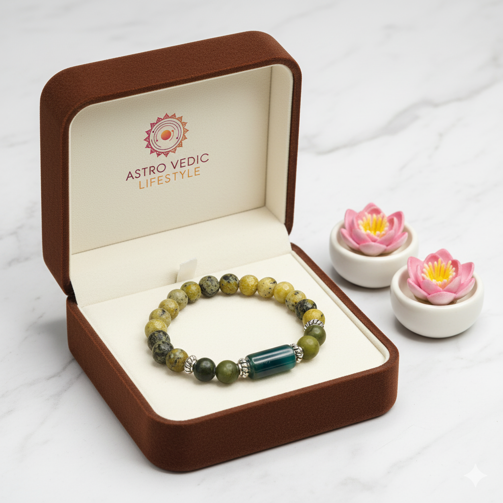 Virgo Zodiac Bracelet (कन्या राशि)