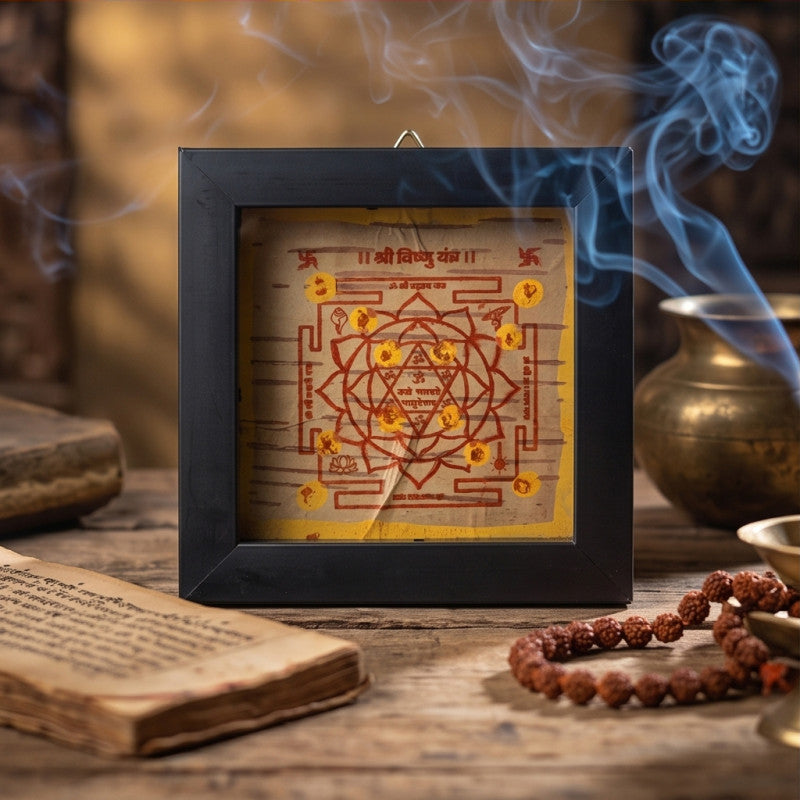Bhojpatra Lord Vishnu Yantra