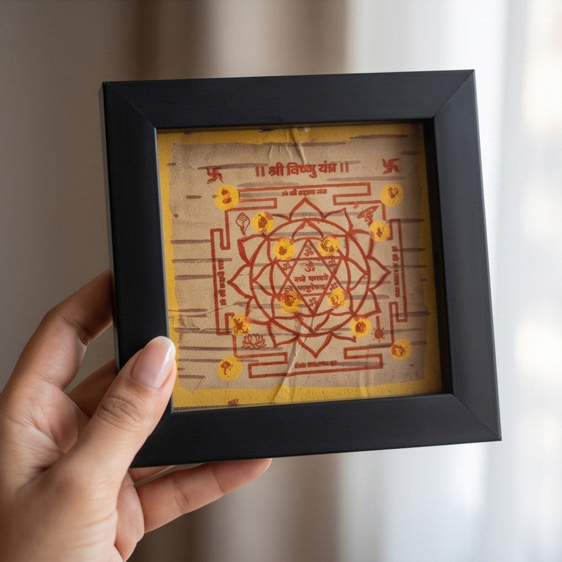 Bhojpatra Lord Vishnu Yantra