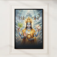 Dhanvantari Vastu Painting for Health, Healing & Immunity