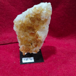 Natural Citrine Crystal Formation Décor – Premium Wealth & Positive Energy Accent (6×11 cm, 325 gm)