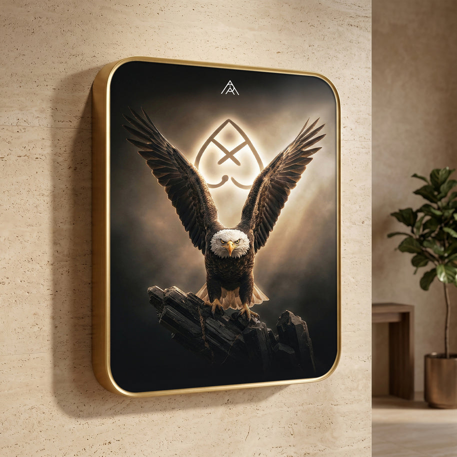 Eagle Painting for Protection, Stability & Authority