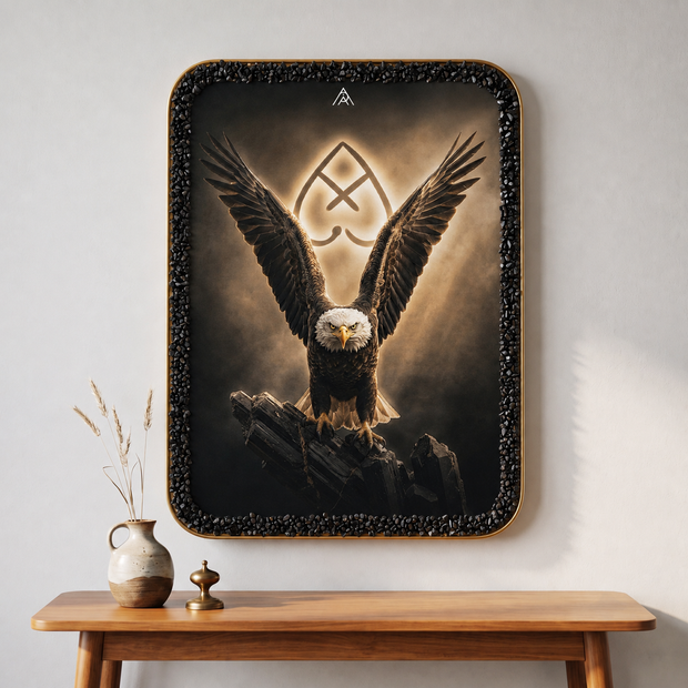 Eagle Painting for Protection, Stability & Authority