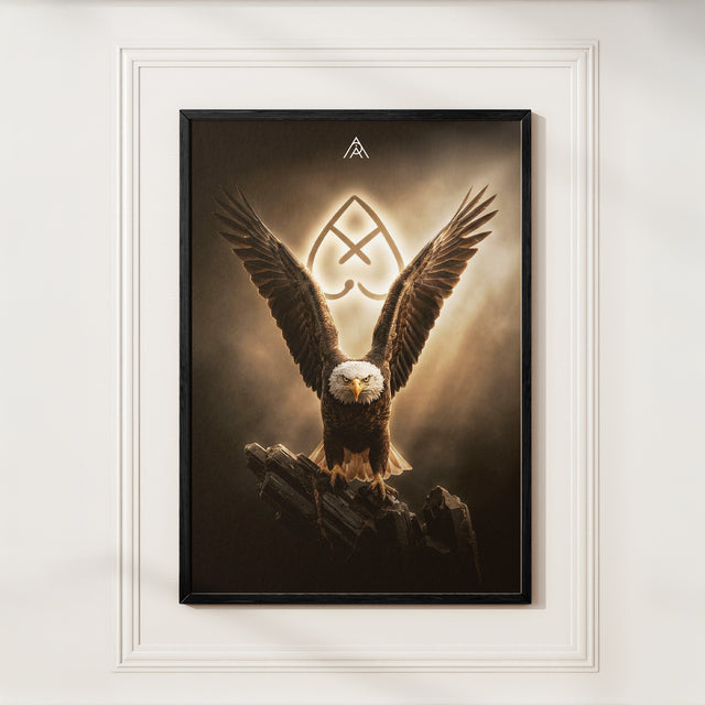 South-West Vastu Eagle Painting for Protection, Stability & Authority